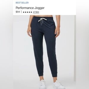 Vuori black jogger